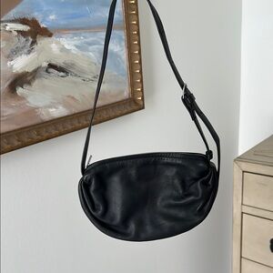 COS Black Leather Mini Shoulder Bag